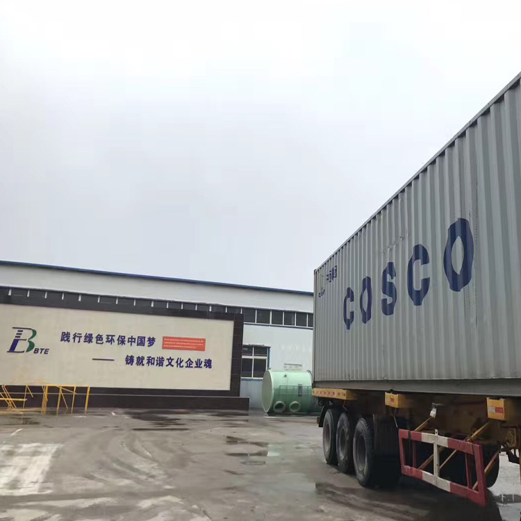 孟加拉某賓館地埋式一體化汙水處理設備發貨！