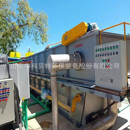 麻豆视频免费下载一體化溶氣91麻豆性爱视频處理屠宰汙水處理設備菲律賓現場安裝調試運行